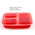 Горячая Продажа для хранения контейнеры для пищевых продуктов одноразовые FDA утвержденных Пластиковые коробки обед бенто с герметичность крышки